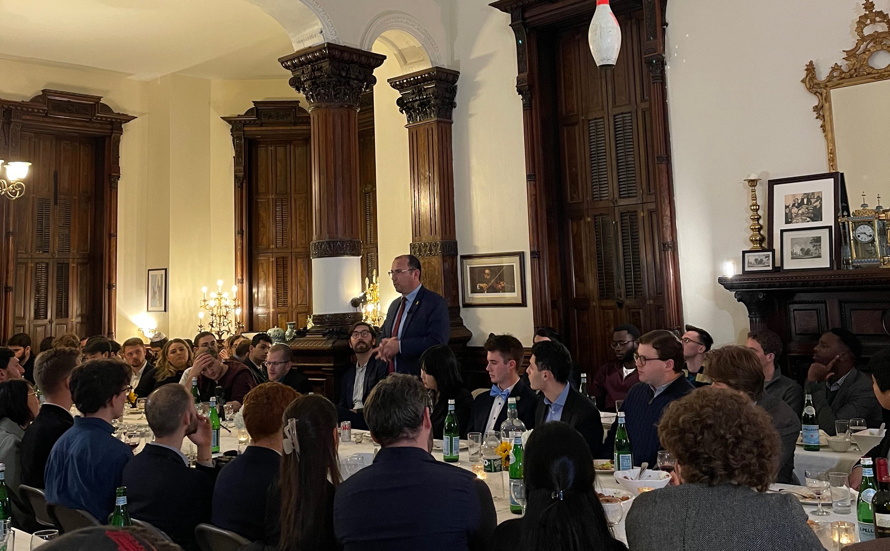 חה״כ שמחה רוטמן באוניברסיטת ייל