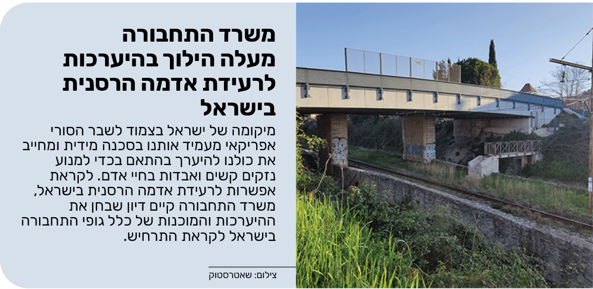 משרד התחבורה מעלה הילוך בהיערכות לרעידת אדמה הרסנית בישראל 