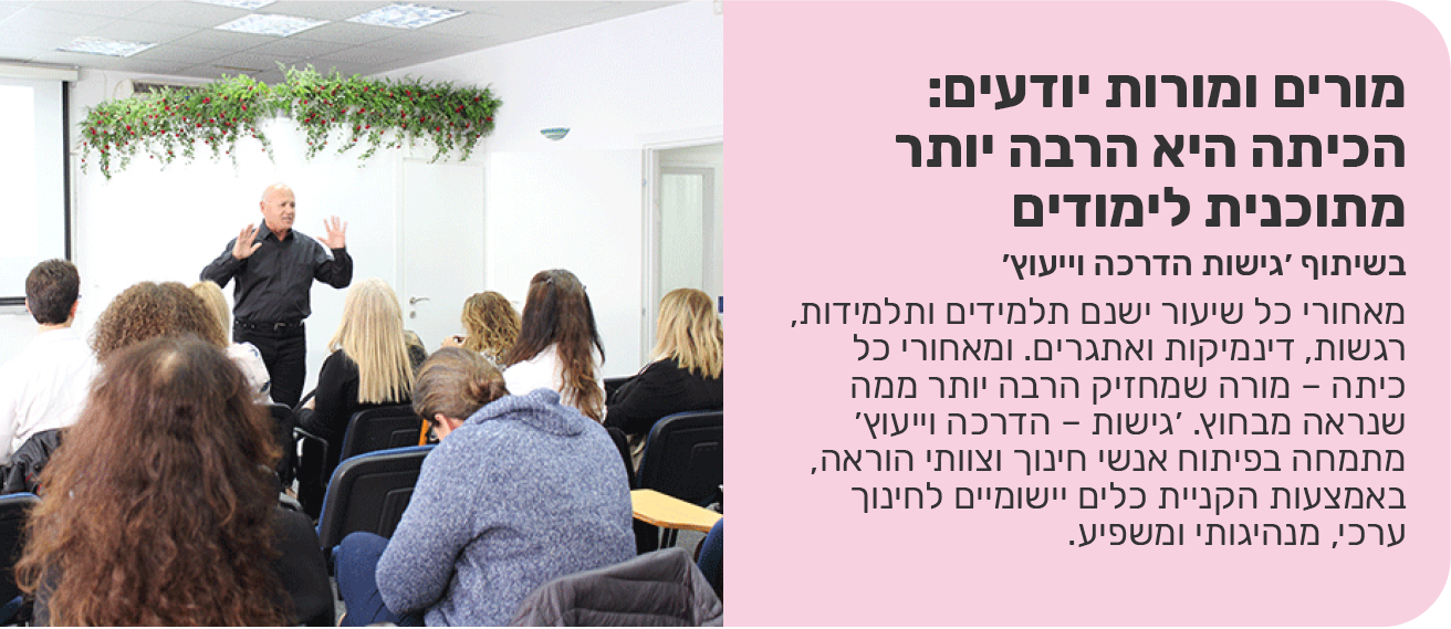 ׳גישות הדרכה וייעוץ׳