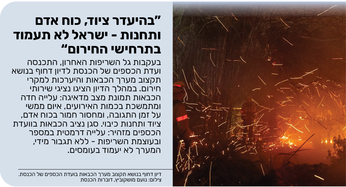 “בהיעדר ציוד, כוח אדם ותחנות – ישראל לא תעמוד בתרחישי החירום” 