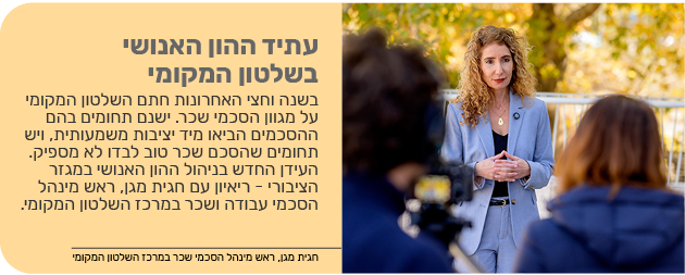 עתיד ההון האנושי בשלטון המקומי